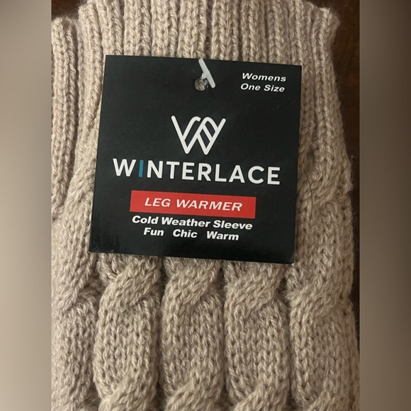 Bundle: Winterlace Cable Knit Leg Warmers and socks - Picture 4 of 9